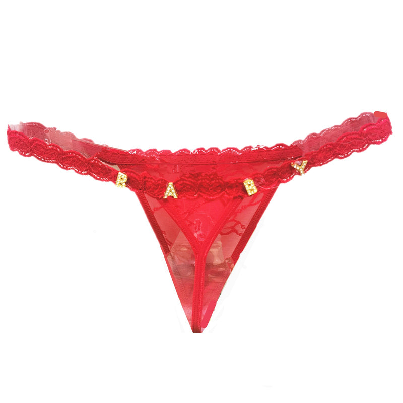 Women's Personalised Thong